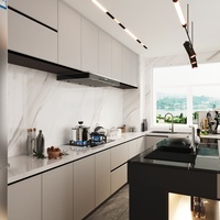 Armoires de cuisine en bois de rose massif de style campagnard |   Designs modernes gratuits |   Ensembles de meubles de cuisine minimalistes, écologiques et complets