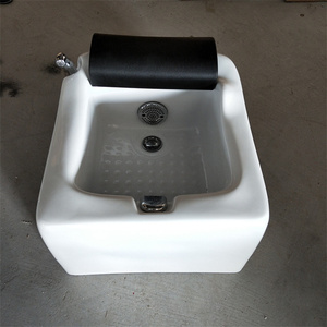 Bañera de Pedicura Profesional Multifuncional de Cerámica KISEN para Salón de Uñas, Tazón Portátil para Spa de Pies con Jet - Product Image 3