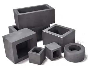 carborundum sagger/ silicon carbide graphite crucible casting crucible /casting silicon carbide sagger