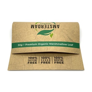 Bolsas de Papel Personalizadas Baratas del Reino Unido de 30g 50g para Tabaco de Liar, Hoja de <span class=keywords><strong>Damiana</strong></span>, Hoja de Malvavisco, Hierbas para <span class=keywords><strong>Fumar</strong></span>, con Cierre Zip - Product Image 4