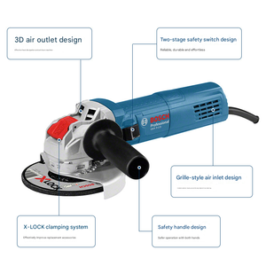 Meuleuse d'angle originale <span class=keywords><strong>Bosh</strong></span> GWX9-125 avec système de changement rapide X-LOCK |   Échange de disques en une seconde pour la découpe et le meulage - Product Image 2