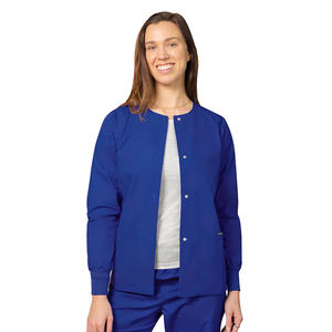 Chaqueta de Uniforme de Enfermera Antiarrugas Personalizada de Fábrica 2024, Uniformes de Enfermería Elásticos, Chaqueta de Manga Larga para Otoño, <span class=keywords><strong>Bata</strong></span> de Laboratorio - Product Image 4