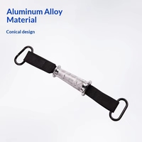Poignée de fitness multifonctionnelle conique avec clip pour corde, pour exercices de pectoraux, biceps, triceps, soulevé de terre et press d'épaules