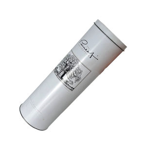 Usine Offre Spéciale Vintage 90*340mm Vide En Métal Peut Boîte Ronde En Métal Avec Couvercle Whisky Brandy <span class=keywords><strong>Cognac</strong></span> Vodka Vin Boîte De Conserve Avec Insert - Product Image 2