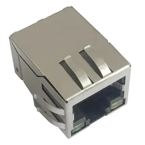 TAB Dasar 100/1000-DOWN RJ45 8P8C dengan Konektor Plug Filter Konektor Jack PCB