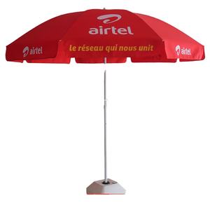 <span class=keywords><strong>Parasol</strong></span> de jardin extérieur imperméable en acier inoxydable personnalisable Airtel, promotionnel - Product Image 3