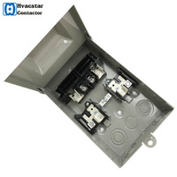 Caja de Desconexión HVACSTAR, Interruptor de Desconexión de CA, Contactor Magnético de Aire 240V 1/3 Fase 2 Polos, Certificado CUL/CCC para Aire