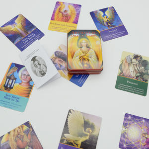 44 Tarjetas Moda Impresión colorida Caja de lata Paquete Oracle Card Deck - Product Image 5
