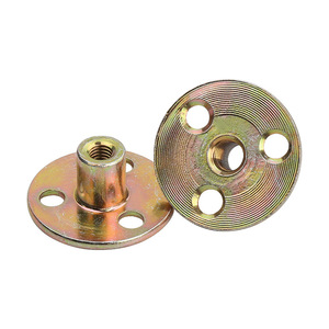 Vis à bride hexagonale en acier au carbone, filetage à droite, fixation pour meubles, design moderne pour pieds de canapé et fixation du contreplaqué - Product Image 2