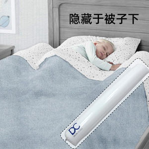 Barandillas de seguridad para cama Delta Children, 125 cm, blancas, paquete de 2, barandilla de seguridad de PVC de cuerpo recto para viajes y protección infantil - Product Image 2