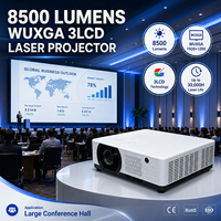 Projecteur laser d'installation 8500 Lumens WUXGA 1920x1200 avec fusion des images pour auditorium et exposition
