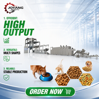 Machine automatique à granulés de grande capacité pour aliments pour animaux de compagnie, ligne d'extrusion pour aliments pour chiens et chats, machines de fabrication, moules personnalisés