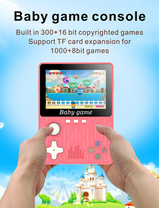 Console di Gioco Retrò per Bambini X616, Supporta Scheda TF 64G, 300 Giochi Puzzle 16bit Integrati, Console Portatile con Joystick - Product Image 2