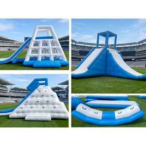 Parc aquatique gonflable commercial à vendre avec parcours d'obstacles flottant pour parc aquatique certifié EN14960 - Product Image 3
