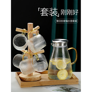 Support à tasses en bois massif, forme ronde de 32 cm, style japonais, égouttoir à tasses - Product Image 3