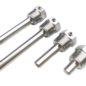 1/2インチネジ式ステンレス鋼IP67防水温度センサープローブハウジング1℃分解能ブラインドチューブ保護スリーブODM - Product Image 5