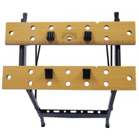 Usine réglable pliant métal Table de travail banc Table de travail du bois banc de travail support scie cheval