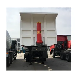 12 wheelers 30CBM 35CBM dump tipper truck Trailer for Africa