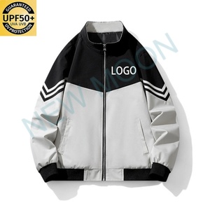 Veste de sport coupe-vent et imperméable de haute qualité, nouvelle conception, légère, avec fermeture éclair, vente en gros - Product Image 1