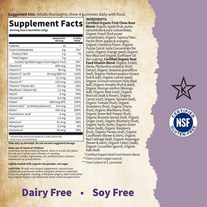 Khả năng sinh sản folate Gummies Axit Folic trước khi sinh vitamin gummies bổ sung cho mang thai - Product Image 2