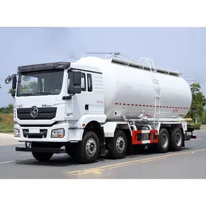 Shaanxi Qi Delong 30 tons powder material transport truck dry mix mortar tank truck