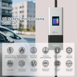 Chargeur de <span class=keywords><strong>voiture</strong></span> électrique portable Zencar 16A 32Amp Type 2 Type 1 GBT NACS EVSE 7.4kw Charge intelligente à domicile avec <span class=keywords><strong>prise</strong></span> EU Schuko UK ODM OEM - Product Image 5
