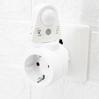 Prise intelligente 10A Allemagne avec capteur de mouvement PIR pour système d'alarme domestique et immunité aux animaux domestiques, usage universel, 109g