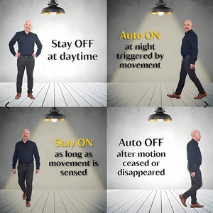 Tiết kiệm năng lượng trong nhà/ngoài trời dẫn đèn khẩn cấp an ninh cảm biến chuyển động không dây hồng ngoại thông minh tự động Nightlight cho trong nhà - Product Image 2