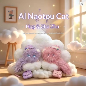 Nuevo Robot de Peluche Interactivo con IA 2026: Gato Peludo, Compañero de Aprendizaje y Crecimiento, Muñeco Grande y Relajante - Product Image 4