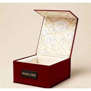 Boîte en carton rigide pliable avec logo personnalisé, recyclable, haut de gamme, pour vêtements et chaussures, boîte cadeau magnétique - Product Image 3