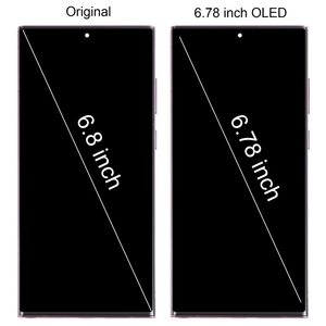 Écran OLED avec fonction tactile et cadre pour Samsung Galaxy S22 Ultra 5G SM S908B Viola - Product Image 2