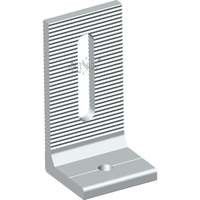 Support de fixation en L en aluminium ARTSIGN personnalisable pour panneaux photovoltaïques – Support de montage polyvalent pour toitures métalliques et en tuiles pour systèmes solaires