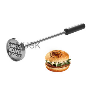 Gâteau chaud cuisson fer dessin animé marque fer brûlant gaufrage chauffage cuisson <span class=keywords><strong>cuivre</strong></span> cannelé moule bricolage timbre Logo estampage à chaud gâteau outil - Product Image 6