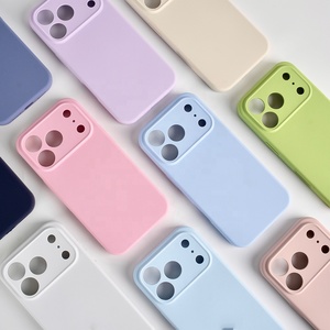 Joyporodo Tốt Lỗ Silicone Trường Hợp Đối Với <span class=keywords><strong>iPhone</strong></span> 11 12 13 14 15 16 17 Pro Max Mới Điện Thoại Di Động Trường Hợp Điện Thoại Di Động Bảo Vệ - Product Image 1