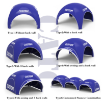 Carpa Inflable Impermeable con Estructura Flexible CATC |   Pabellón de Marketing para Eventos y Actividades al Aire Libre |   Tamaño Personalizable y Diseño 3D Gratuito