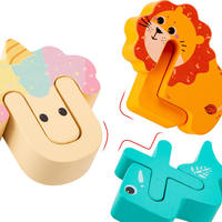 Produits de dropshipping 2026 : Puzzle en bois Montessori pour enfants, animaux et alphabet anglais – Service de sourcing en Chine