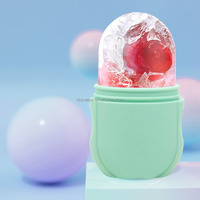 Outils de soin de la peau, moule à glace en silicone, rouleau facial en glace, cube pour massage facial, beauté, massage du visage