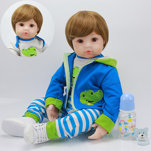 <span class=keywords><strong>Bambola</strong></span> Morbida da 23 Pollici per Bambine, Realistica in Silicone, Regalo di Natale per Neonati - Product Image 1