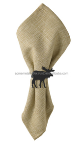 แหวนรองผ้าเช็ดปากไม้ รูปทรงและขนาดตามสั่ง พร้อมการเคลือบสีน้ำตาล เหมาะสำหรับชุดอาหารและงานอีเว้นท์ที่มีสไตล์ - Product Image 5