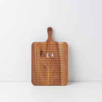 Planche à découper en bois d'acacia, planche à découper en bois massif, nouveau style chinois, peut ajouter un logo, planche à découper