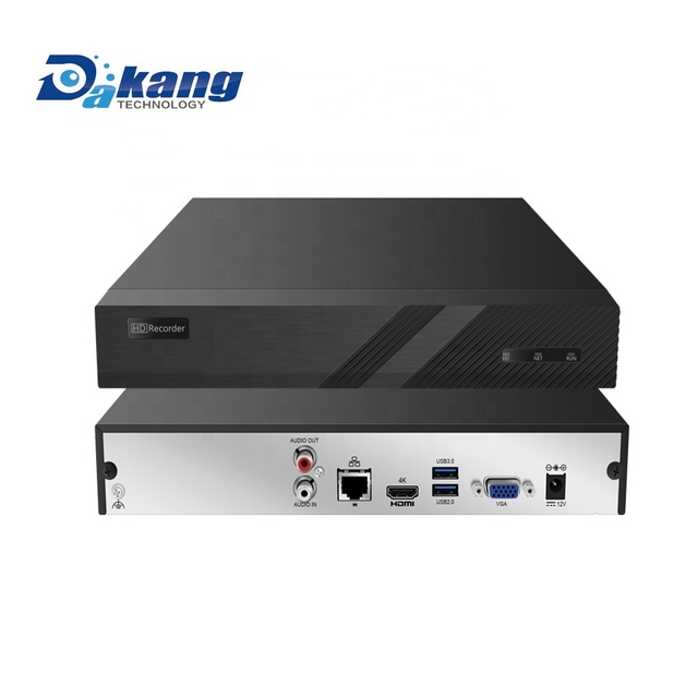 Dakang 4ch 4k Nvr, 8mp Guard Viewer App Security Network Nvr