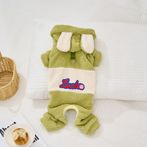 Pakaian Anjing Hangat, Jumpsuit Bulu untuk Anjing Kecil, Pakaian Kucing, Mantel Hewan Peliharaan, Jaket Musim Dingin, Pakaian Anak Anjing - Product Image 5