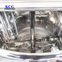 Agitateur électrique en acier inoxydable, moteur d'émulsification sous vide, réservoir de mélange, équipement de mélange de liquides industriels, machine chimique