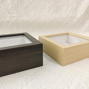 Factory Wholesale 2 Inch Deep Shadow Box <strong>Frames</strong> with Glass <strong>8</strong> <strong>X</strong> <strong>8</strong> White Shadow Box <strong>Frames</strong> - Product Image 2