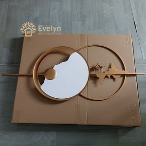 Cina classico stile paesaggio di <span class=keywords><strong>montagna</strong></span> 3D arte astratta Design Resort camera da letto mobili <span class=keywords><strong>per</strong></span> Hotel decorazione della parete <span class=keywords><strong>in</strong></span> metallo - Product Image 6