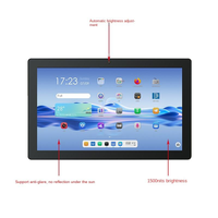 Nuevo Monitor Táctil LCD Industrial de 15.6/21.5 Pulgadas con Carcasa Metálica, Marco Abierto, Resistente al Agua, Full HD IPS Capacitivo, Serie USB/DVI DC Rohs