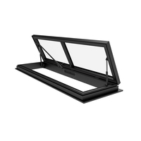 Puits de lumière sur mesure en aluminium pour véranda de villa, éclairage professionnel avec portes et fenêtres en PVC et verre acrylique, utilisation électrique