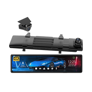 กล้องติดรถยนต์ Redtiger Wifi Dual Mirror Dash Cam หน้า-หลัง ความละเอียด 4k กล้องติดรถยนต์แบบกระจกมองหลังคู่ - Product Image 1