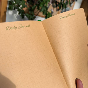 Carta Kraft Cover Notebook formato A5 con penna - Product Image 3