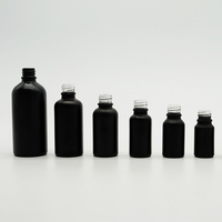 Vente chaude – Flacons compte-gouttes ronds noirs de 5 ml, 10 ml, 30 ml de bonne qualité pour huiles essentielles, lotions et cosmétiques (vente en gros)